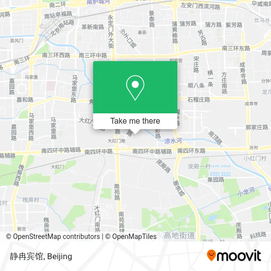 静冉宾馆 map