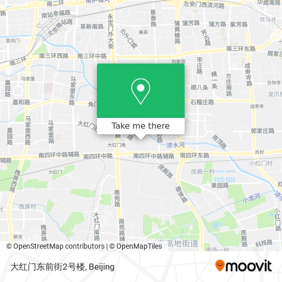 大红门东前街2号楼 map