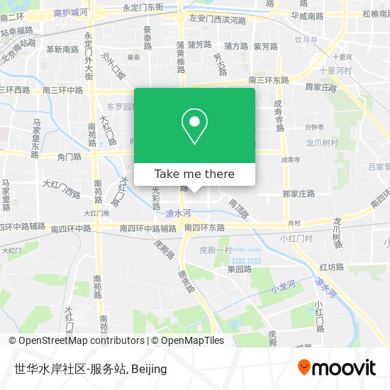 世华水岸社区-服务站 map