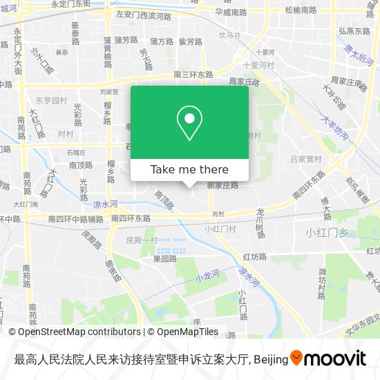 最高人民法院人民来访接待室暨申诉立案大厅 map