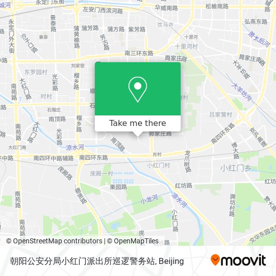 朝阳公安分局小红门派出所巡逻警务站 map