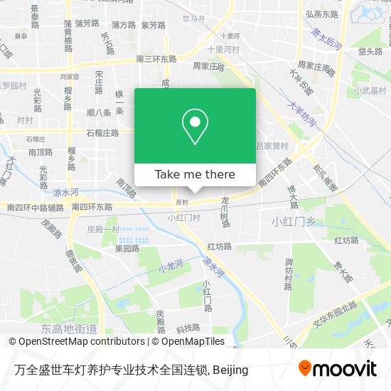 万全盛世车灯养护专业技术全国连锁 map