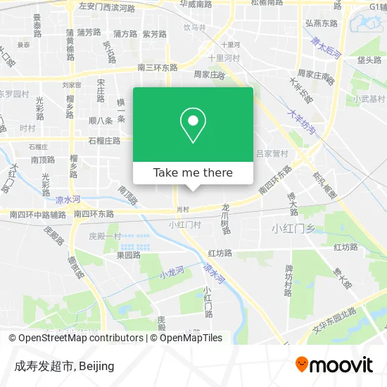 成寿发超市 map