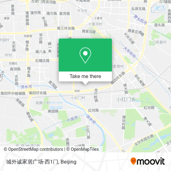 城外诚家居广场-西1门 map