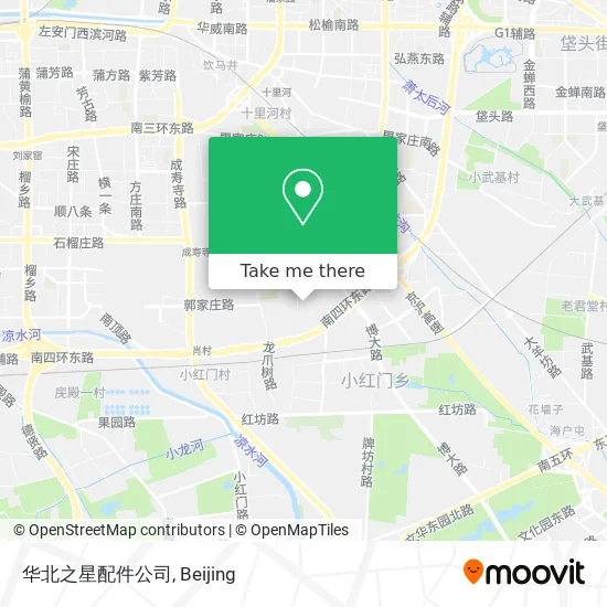 华北之星配件公司 map