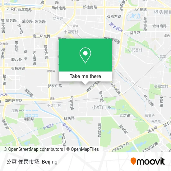 公寓-便民市场 map