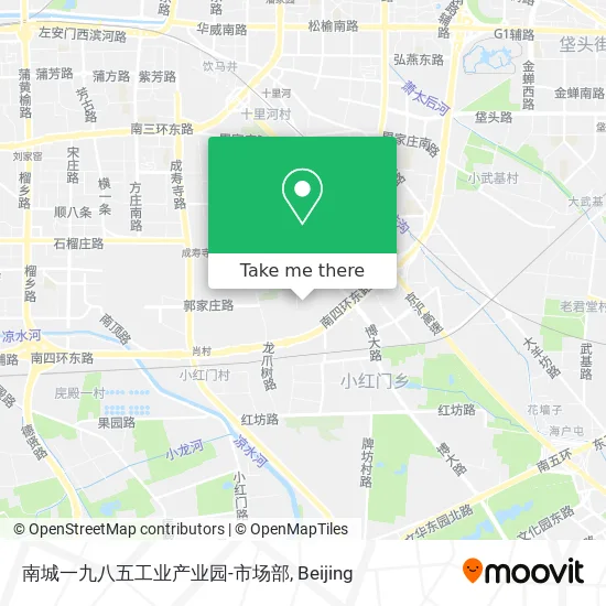 南城一九八五工业产业园-市场部 map