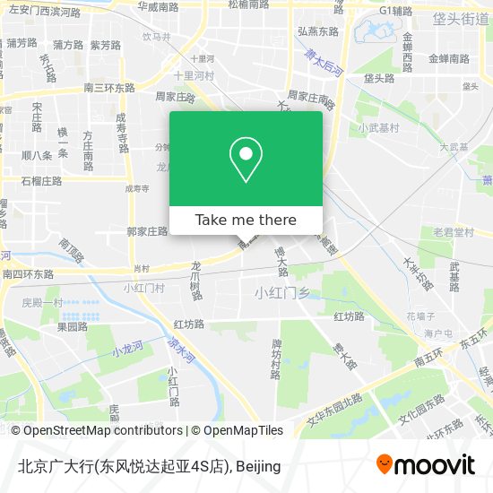 北京广大行(东风悦达起亚4S店) map