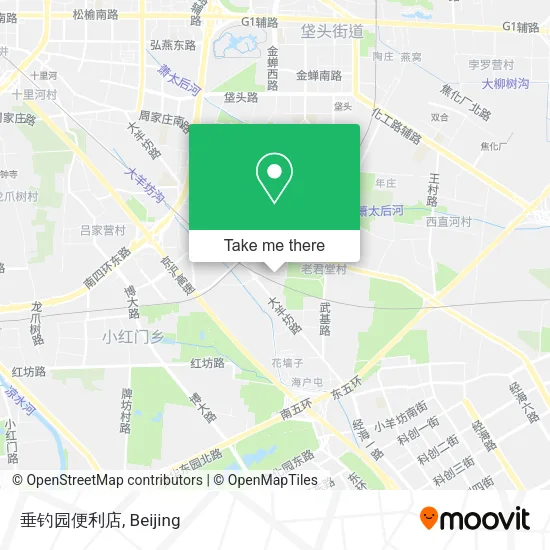 垂钓园便利店 map