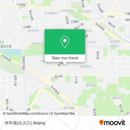 停车场(出入口) map