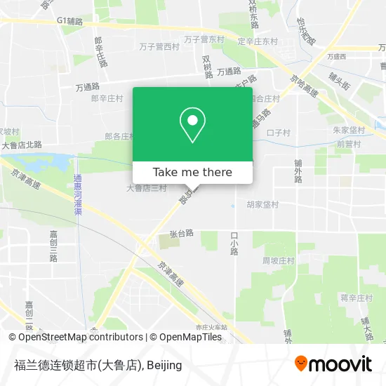 福兰德连锁超市(大鲁店) map