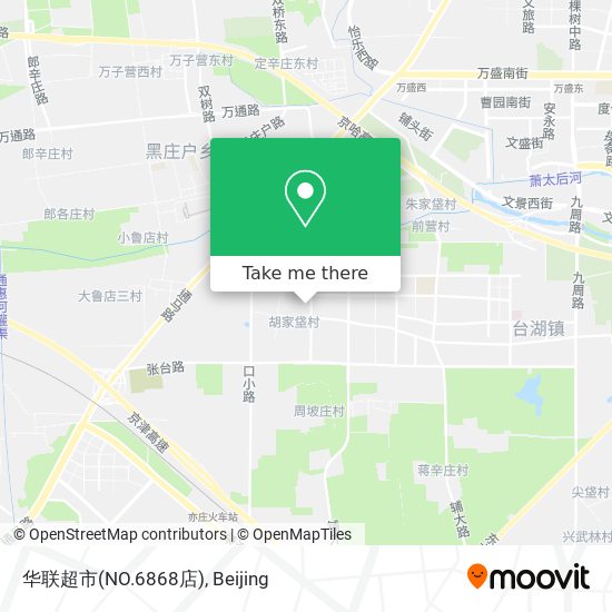 华联超市(NO.6868店) map