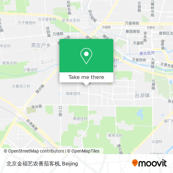 北京金福艺农番茄客栈 map