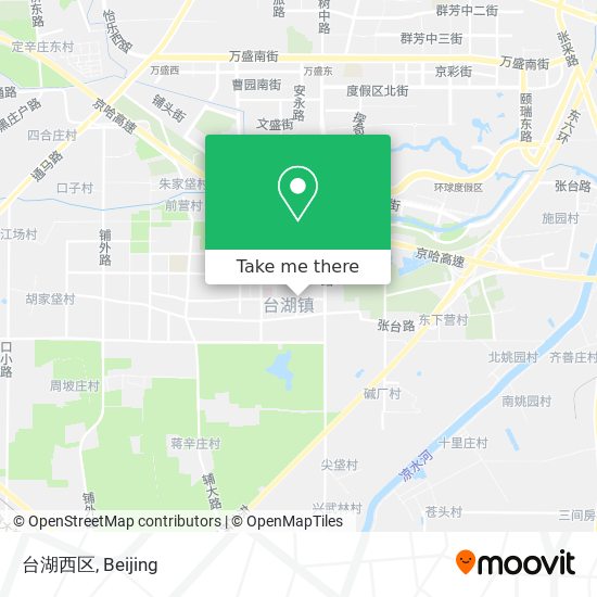 台湖西区 map
