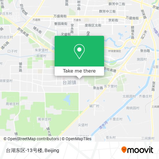 台湖东区-13号楼 map