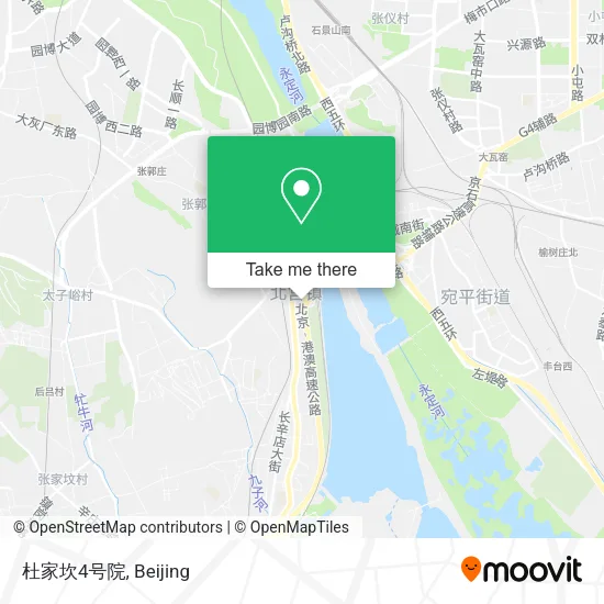 杜家坎4号院 map