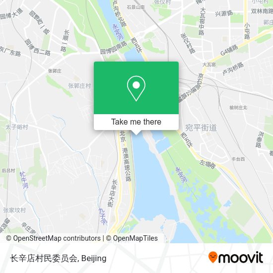长辛店村民委员会 map
