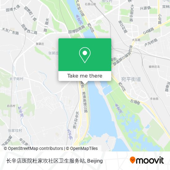 长辛店医院杜家坎社区卫生服务站 map