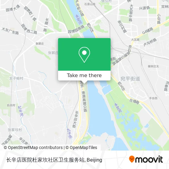 长辛店医院杜家坎社区卫生服务站 map