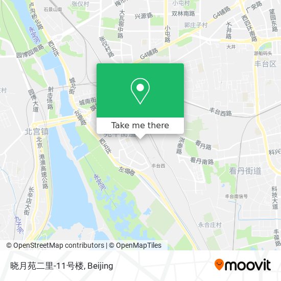 晓月苑二里-11号楼 map