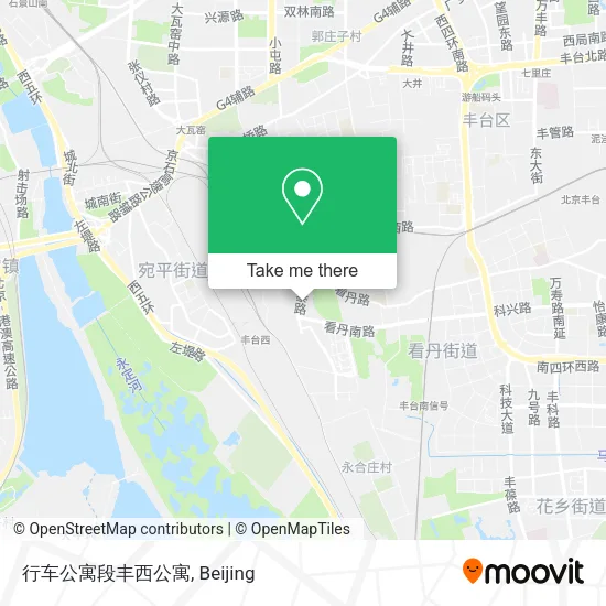 行车公寓段丰西公寓 map