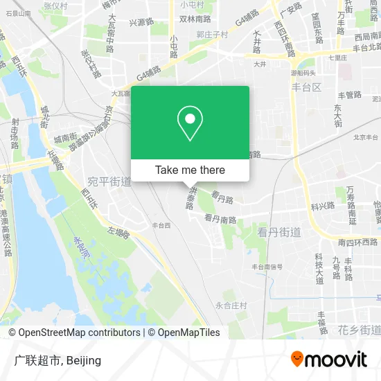 广联超市 map