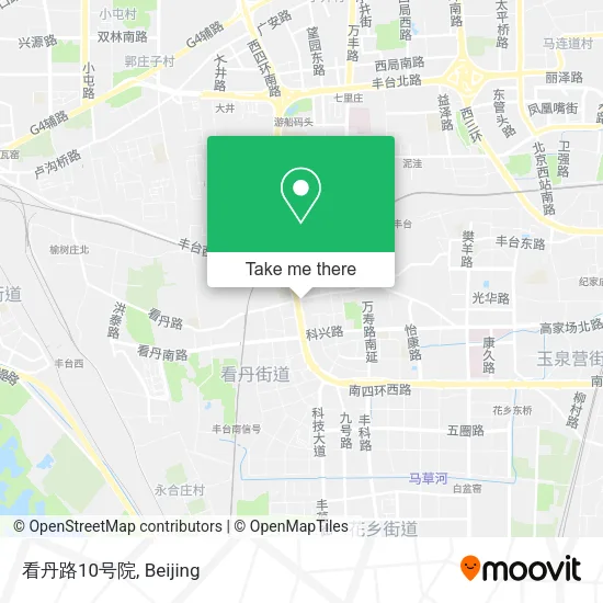 看丹路10号院 map