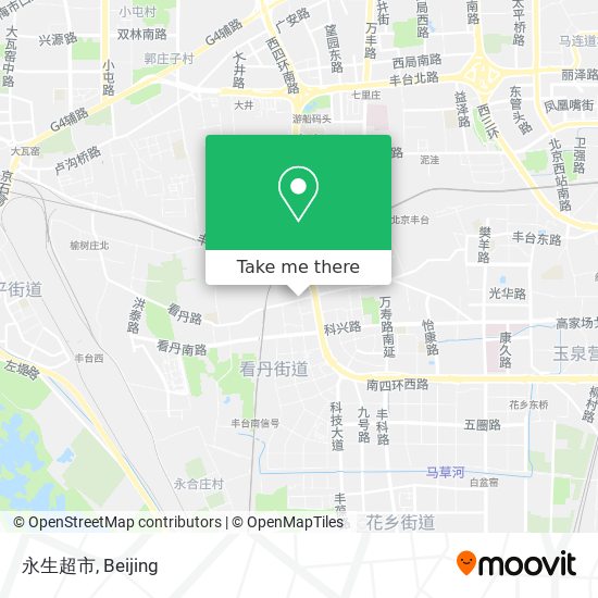 永生超市 map