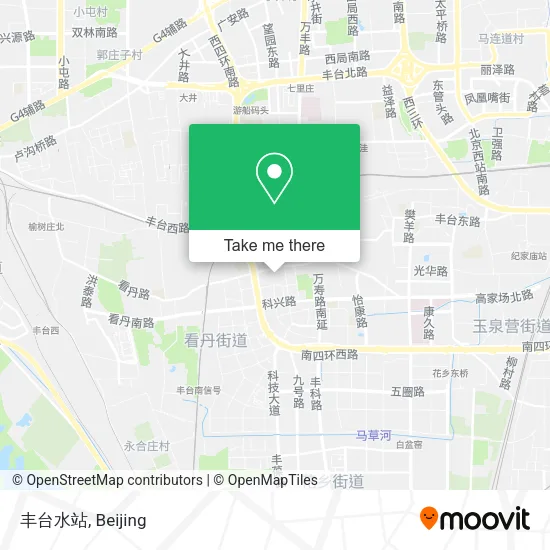 丰台水站 map