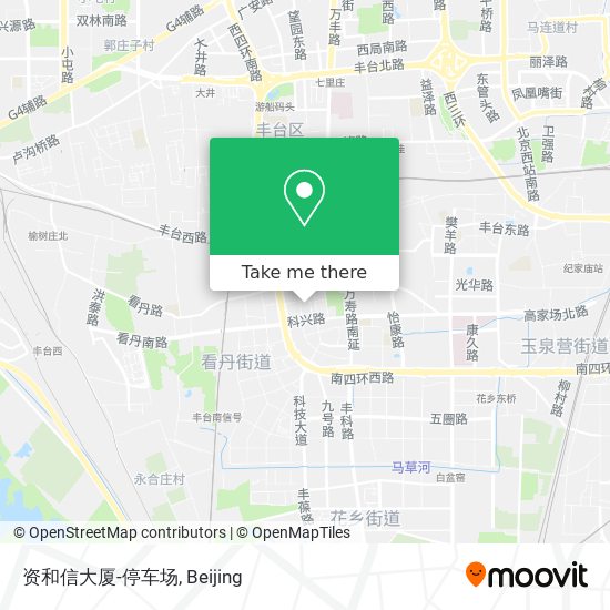 资和信大厦-停车场 map