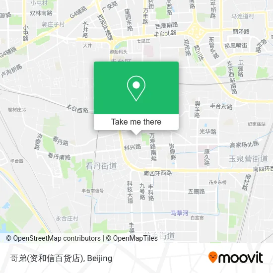 哥弟(资和信百货店) map