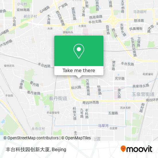 丰台科技园创新大厦 map