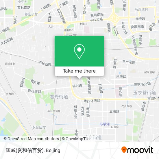 匡威(资和信百货) map
