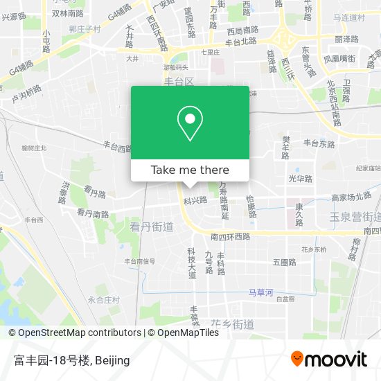 富丰园-18号楼 map