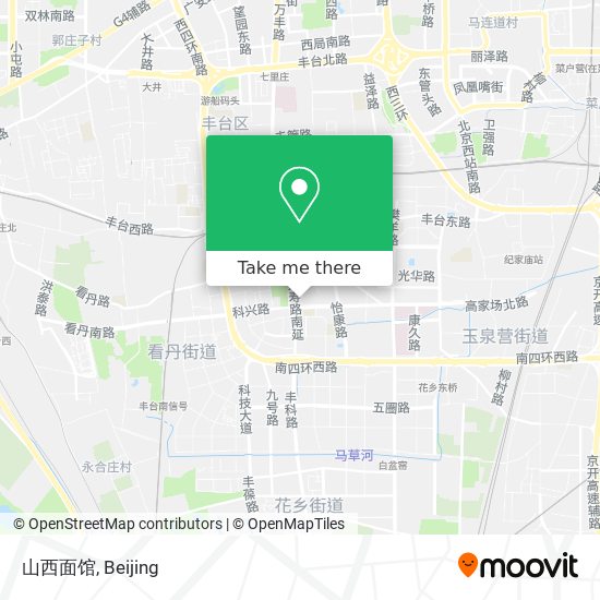 山西面馆 map