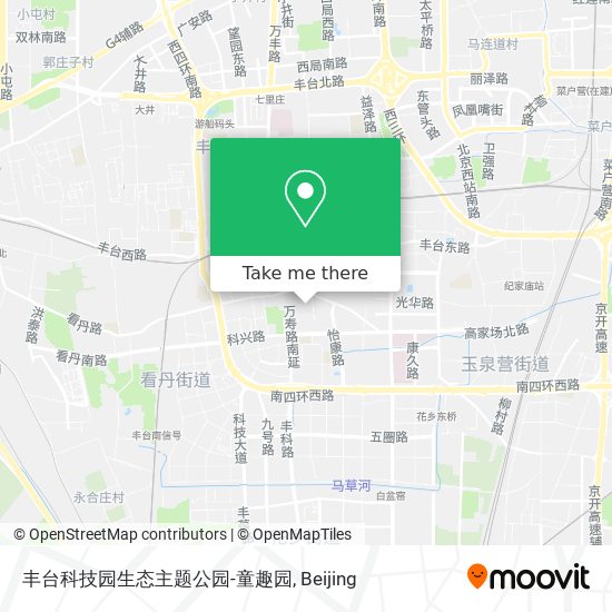 丰台科技园生态主题公园-童趣园 map
