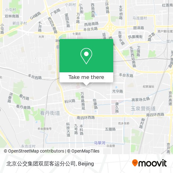 北京公交集团双层客运分公司 map