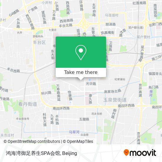 鸿海湾御足养生SPA会馆 map
