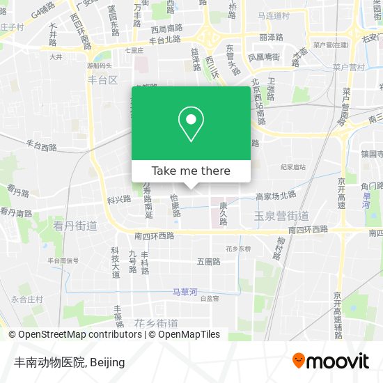 丰南动物医院 map