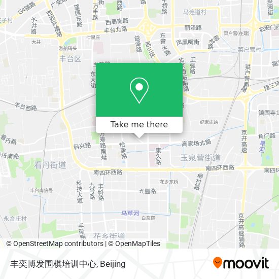 丰奕博发围棋培训中心 map