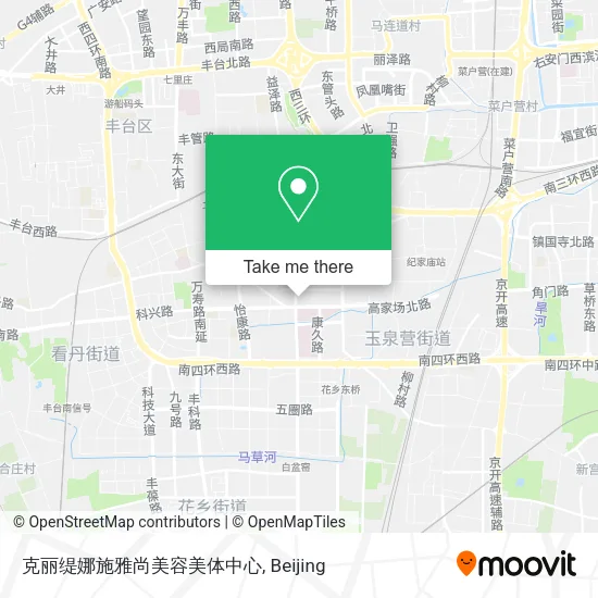 克丽缇娜施雅尚美容美体中心 map