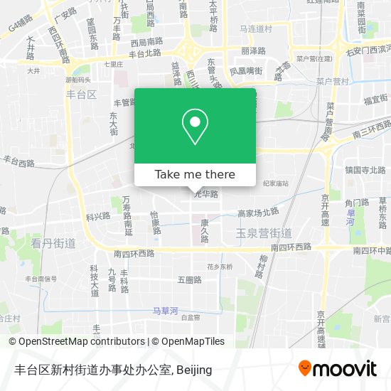 丰台区新村街道办事处办公室 map