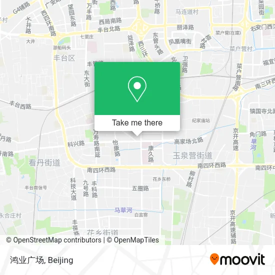 鸿业广场 map