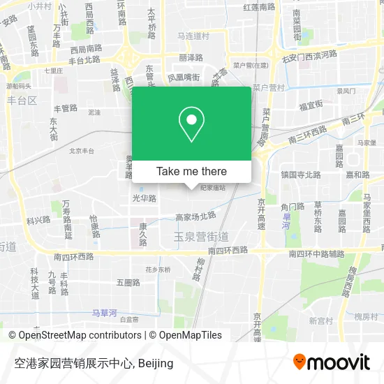 空港家园营销展示中心 map