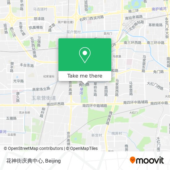 花神街庆典中心 map