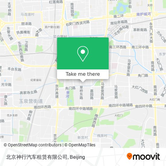 北京神行汽车租赁有限公司 map