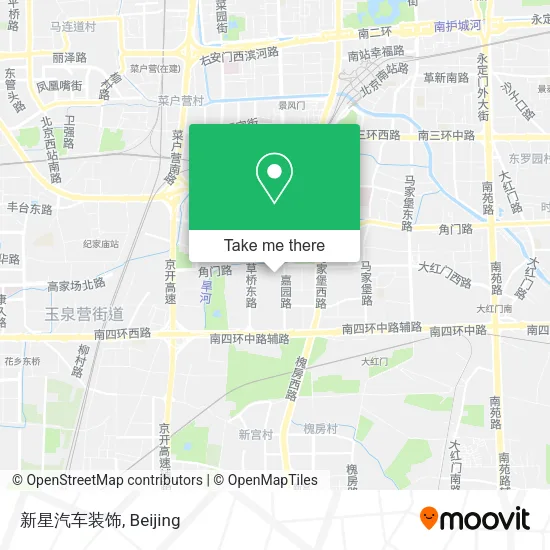 新星汽车装饰 map