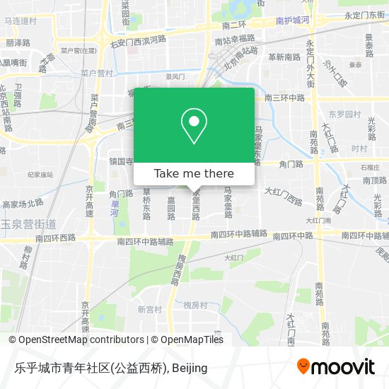 乐乎城市青年社区(公益西桥) map