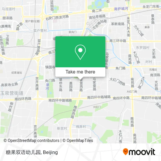 糖果双语幼儿园 map