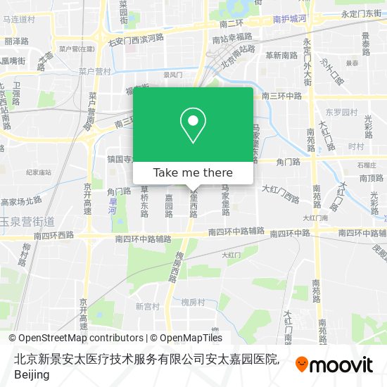 北京新景安太医疗技术服务有限公司安太嘉园医院 map
